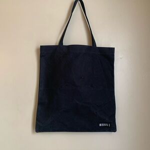 NOBULL brand Tote Bag Large, Black Gym Travel bag tote  Heavy Canvas